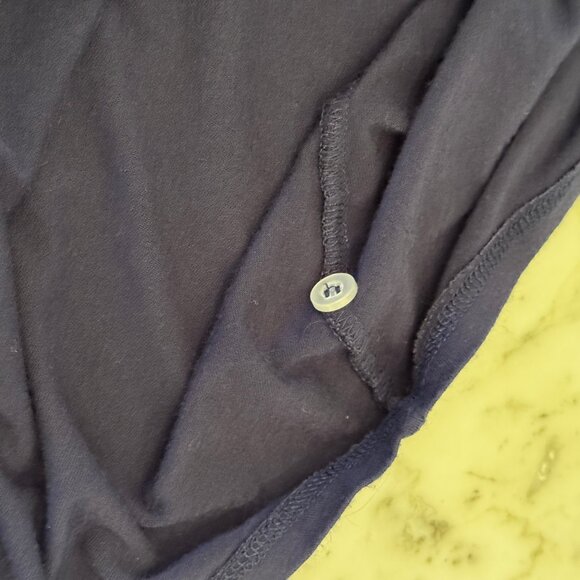 Eberjey Navy Blue Pajama Sleep Shirt Size Small - Picture 7 of 7